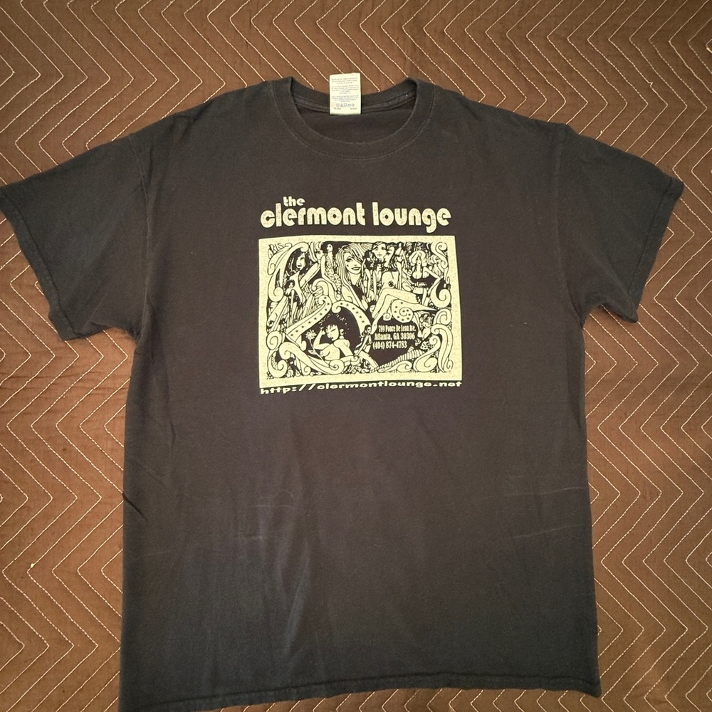 Clermont Lounge Black Graphic Tee